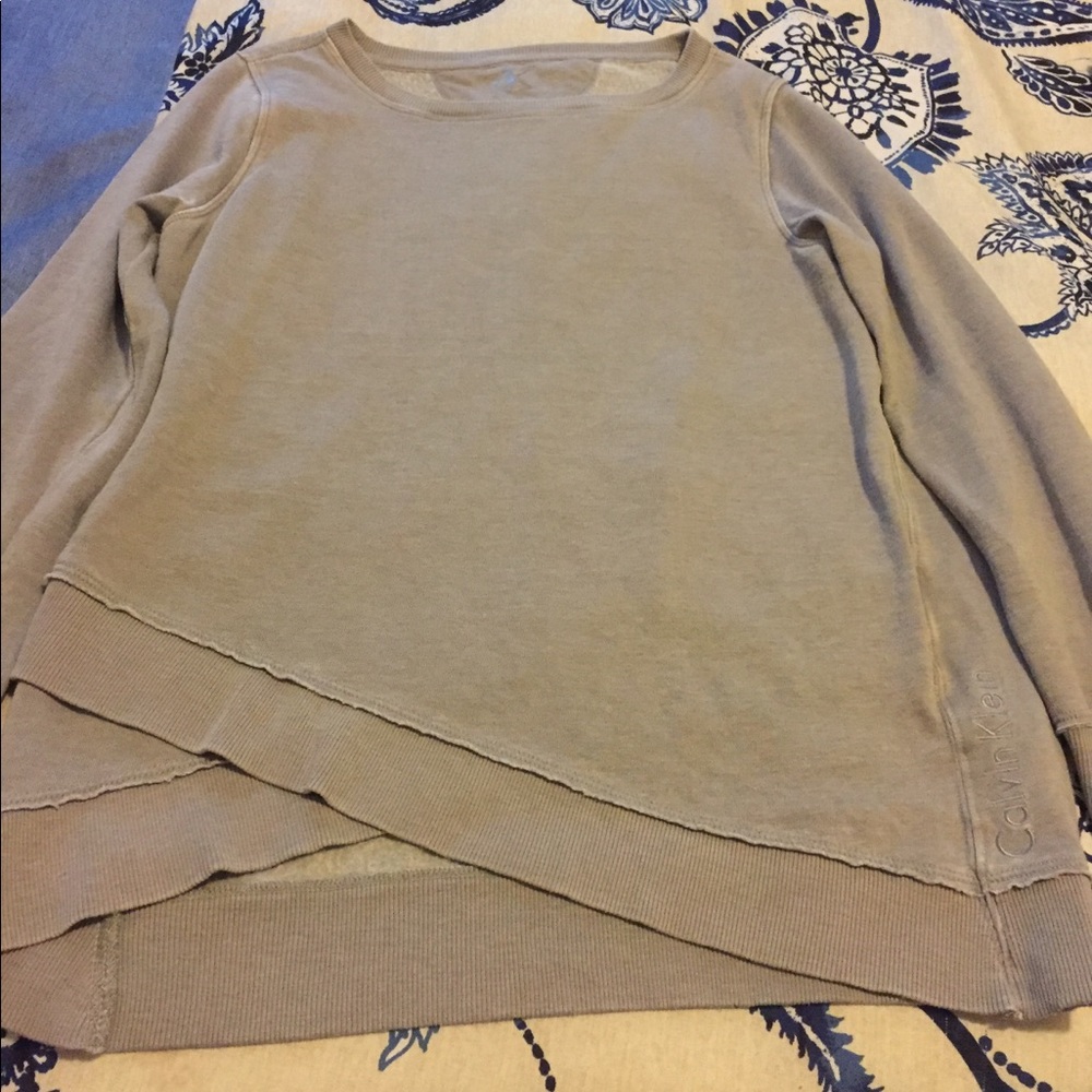 Women’s Calvin Klein Asymmetrical Sweater/WORN1X